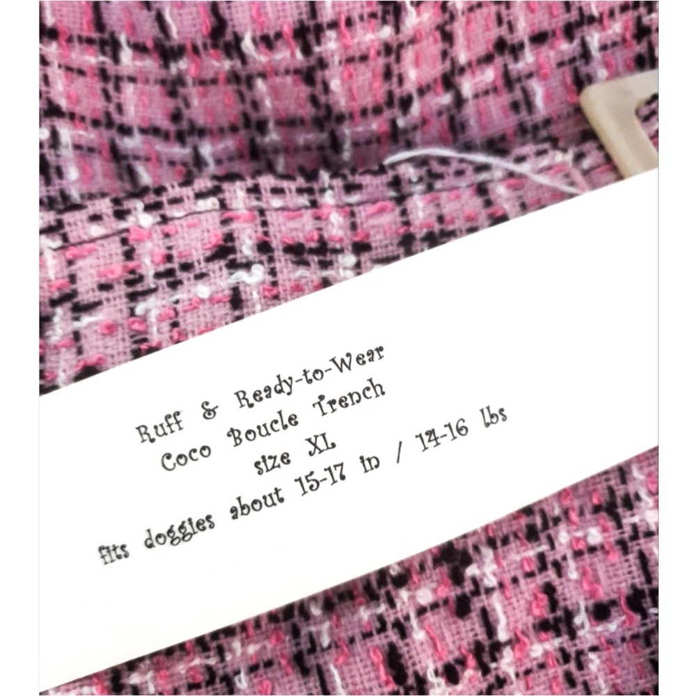 Ruff Ruff Couture Coco Boucle Reversible Jacket - Picture 6 of 7